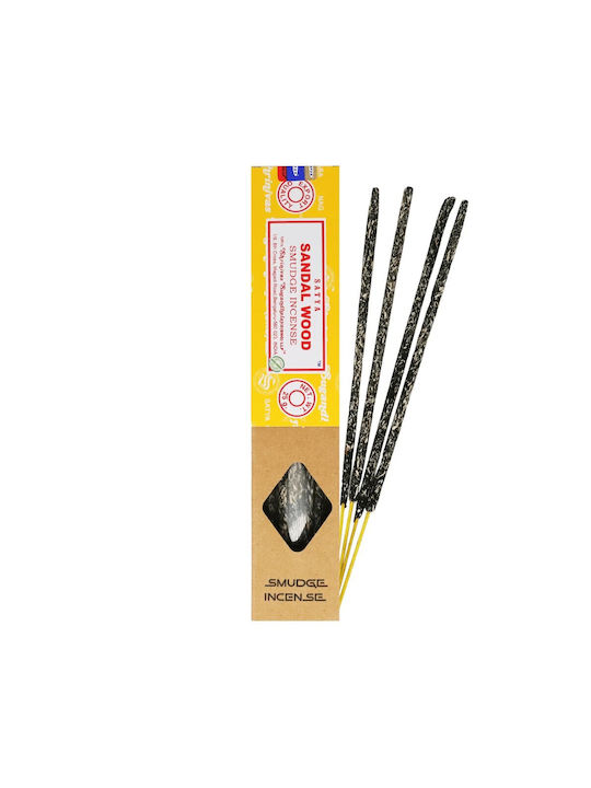 Satya Sandalwood Smudge Incense Home Fragrance Sticks Incense Sandalwood 25g