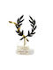 Epilekton Art 01-288 Handmade Tabletop Decor Brass Olive 10x15