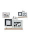 Gift Decor Multi Wooden Picture Frame with Black Frame