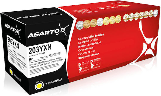 Asarto Toner Cartridge Hp 203yxn Cf542x 2500 Pp Yellow