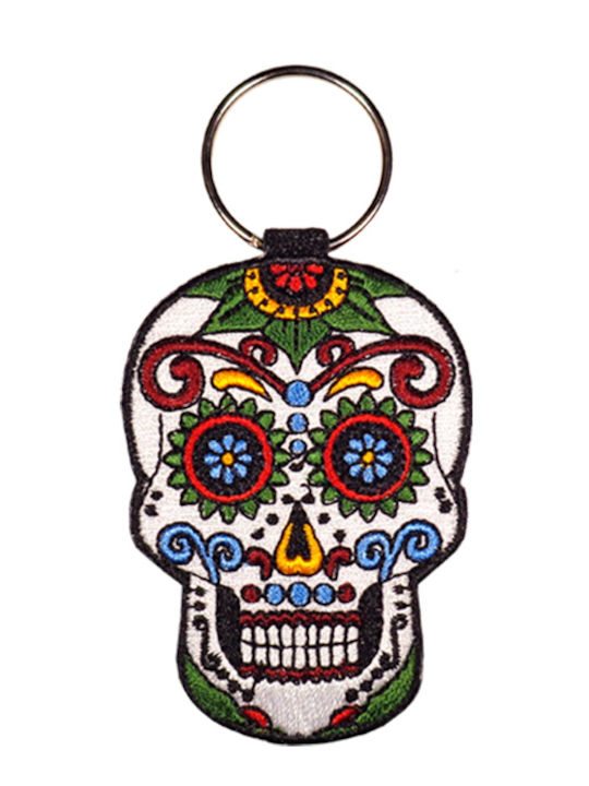 Breloc Chei Brodat Muertos