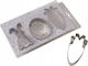 Boltze Cookie Cutters Easter Bunny Egg Carrot 3 Pieces