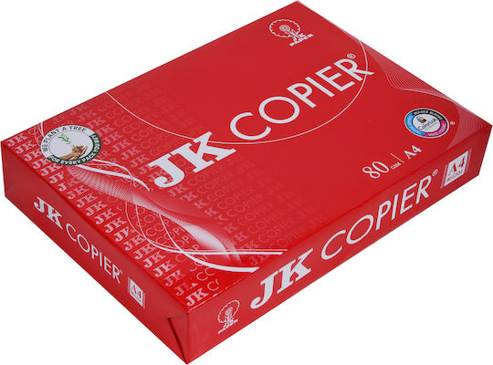 Jk Copier Χαρτί Εκτύπωσης A4 80gr/m² 500 φύλλα