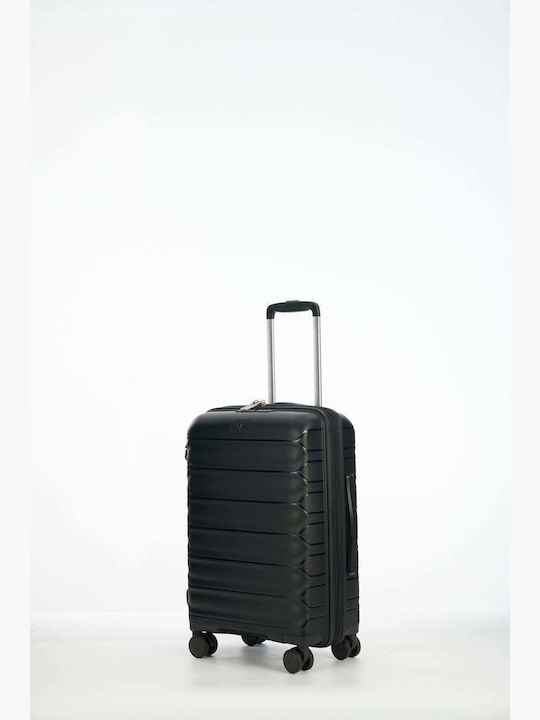 Verage Cabin Hard Suitcase Black with 4 Wheels 24061-S-Black
