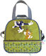 Graffiti School Insulated Lunch Bag 9 Litre Green 20x16x22cm