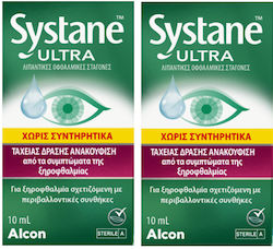 Alcon Systane Ultra Οφθαλμικές Σταγόνες 10ml
