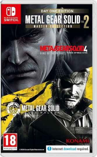 Metal Gear Solid: Master Collection Vol. 2 Day One Edition Switch Game - Προπαραγγελία