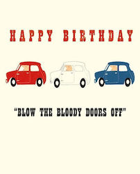 Card De Salutare Ziua De Naștere Art File Happy Birthday Blow Bloody Doors Off Ip189