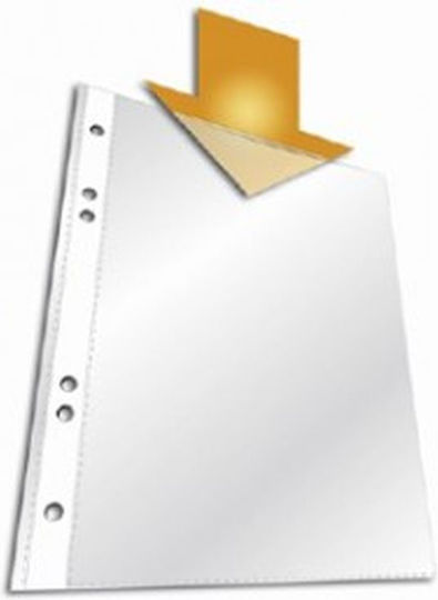 Binder Pockets Holes A4 80 Mic Pack 100 Pieces Folia Matte 20480