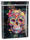Carcasă Metalică Pentru Țigarete Design Skull #1
