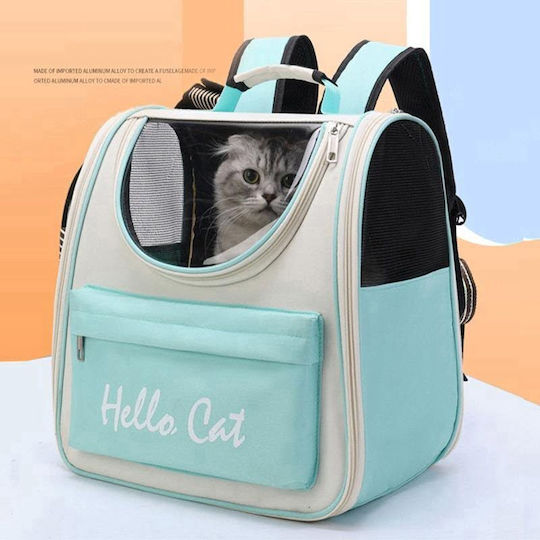 Pet Backpack for Dog Carrying Green L37xW34cm