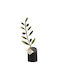 Rozos Ceramics 17-946 Tabletop Handmade Ceramic Decorative Olive 4x14