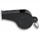 Plastik Pfeife Schwarzer Pfeifenring 4 Cm 33032