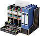 Wooden Desktop Drawer 26x26x33cm Black