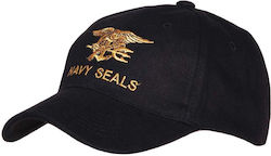 Шапка с козирка Navy Seals Черна Шапка с козирка Navy Seals Черна