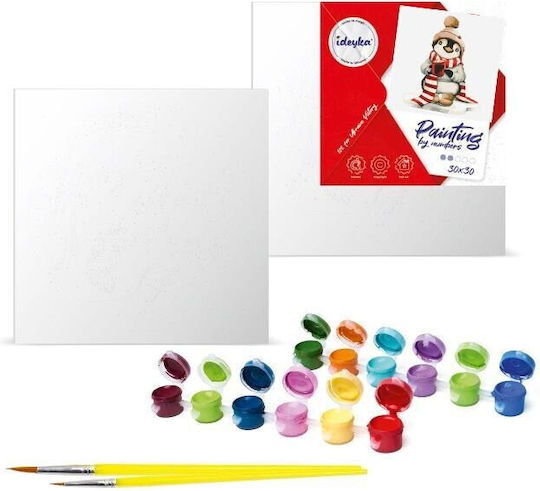 Set Canvas Painting Numbers Favorite Winter Ideyka Painting 306805