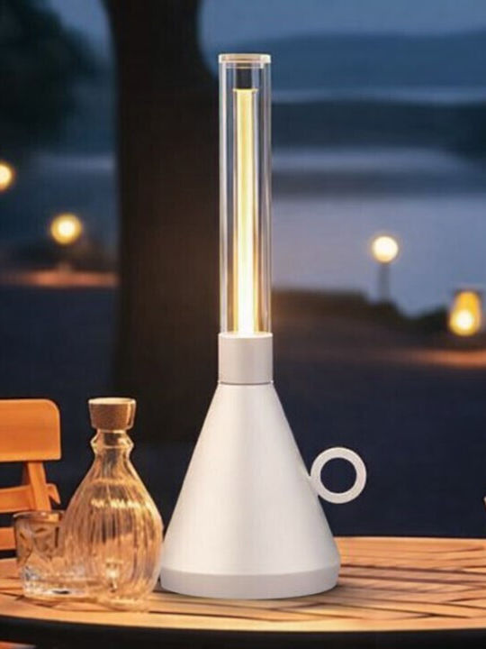 Led White Table Lamp 18.5x30cm General Trade 779077 Generaltrade