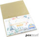 Polsirhurt Corrugated Cardboard A4 Matte Gold