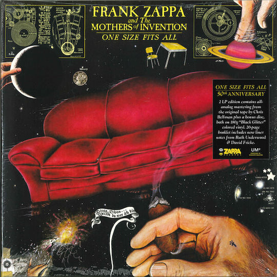 Frank Zappa Mothers Invention* One Size Fits All Vinyl Vinyl All Media