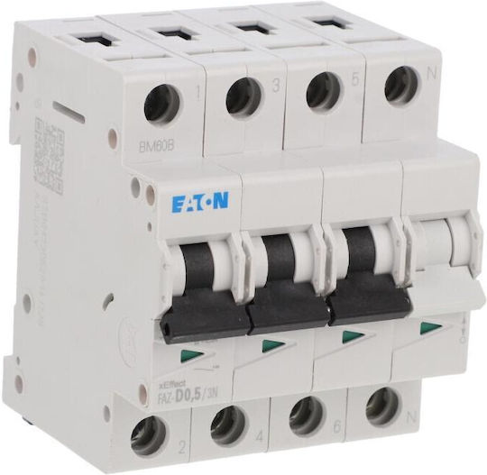 Adapter Switch 3p+n D 0,5a 15ka Ac Faz-d0,5/3n 278982