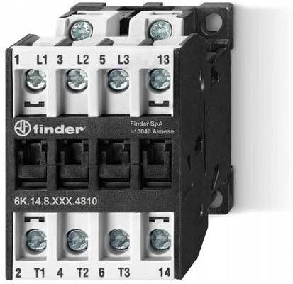 Power Contactor 3 Z 1 R 10a-400v Ac3 24v Ac 6k.14.8.024.4710