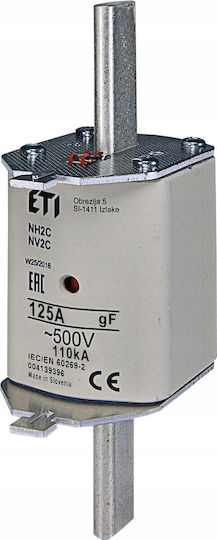 High Speed Fuse Insert Nh2/wt-2c Gf 125a/500v 004139396