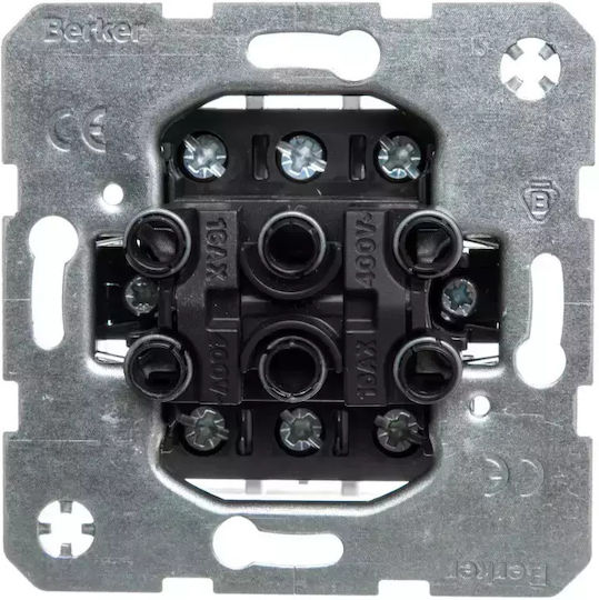 Berker 3-key Connector One.platform 3x Mechanism Screw Terminals 533023