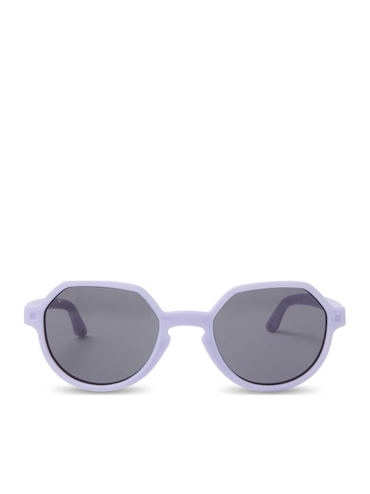 KiETLA Unbreakable Round Kids Sunglasses Blue f...