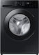 Samsung Washing Machine 8kg with Steam Technology 1200 Turns Black WW80FG5L32ABLE