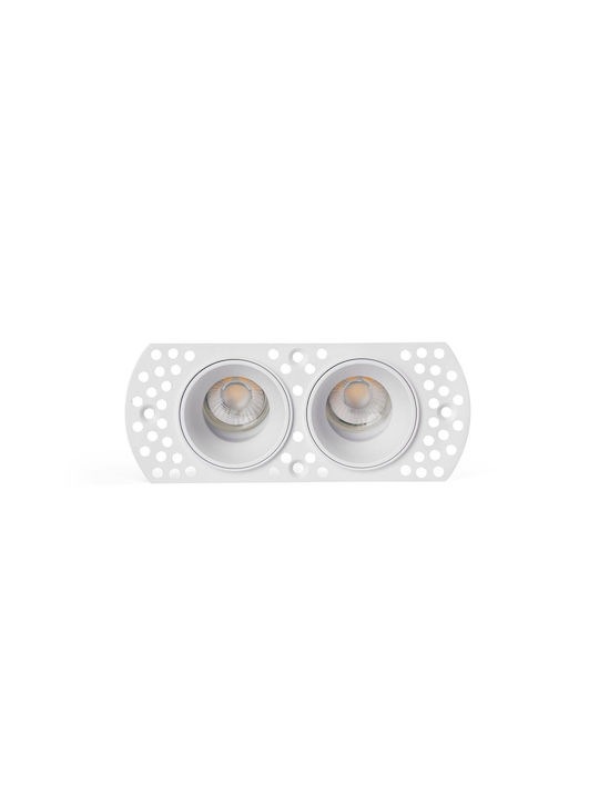 Faro Barcelona Flic Parallelogram Recessed Ceil...