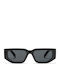Chpo Unisex Sunglasses with Black Frame and Black Lens 16135OO