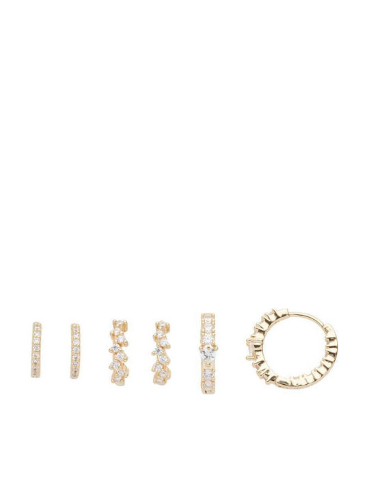 U.S. Polo Assn. Set Earrings Hoops