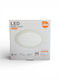 Osram Recessed LED Panel 24W with Natural White Light 4000K