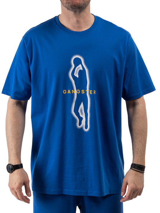 Sportliches T-Shirt Blau