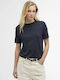 Damen T-Shirt Marineblau