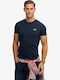 Athletic T-shirt Nautical Navy/Yellow