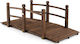 Costway Pod Decorativ de Grădină din Lemn 76.5x58.5cm GT4449