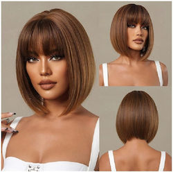 Animis Beauty Perucă în Nuanță Castanie