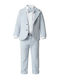Kids Set with Pants and Coat Summer 7 Pieces Light Blue 100000AG1000426