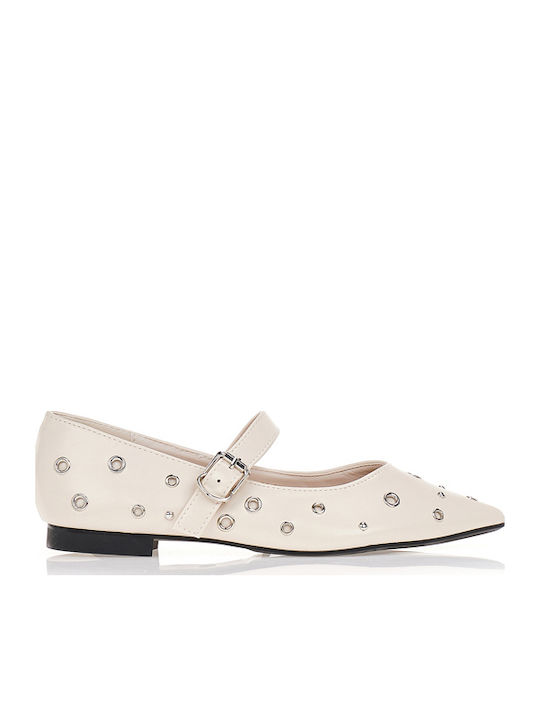 Tsoukalas Damen Ballerinas Spitz zulaufend Mit ...