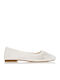 Women's Ballerina Shoes In White Colour