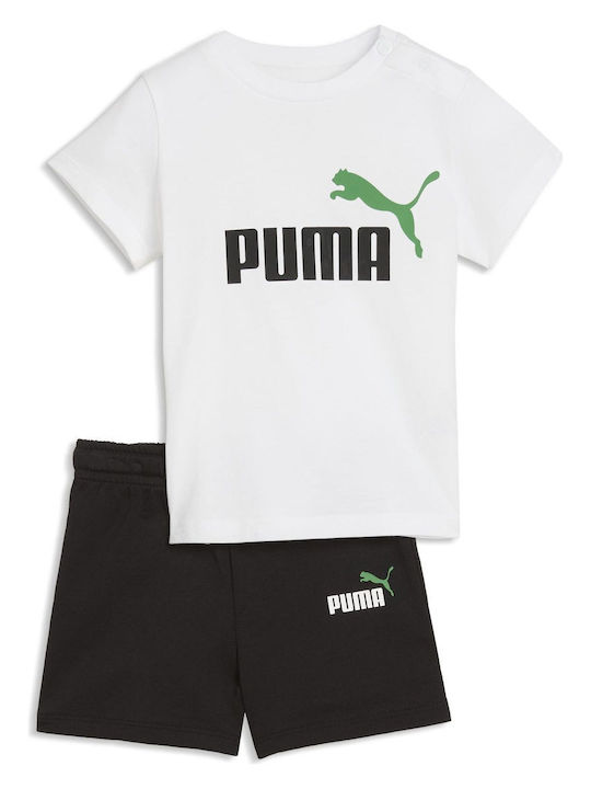PUMA Παιδικό Σετ με Σορτς Καλοκαιρινό 2τμχ Μαύρ...