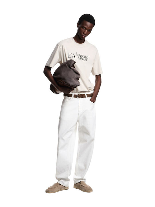 Men's White Jeans Pants