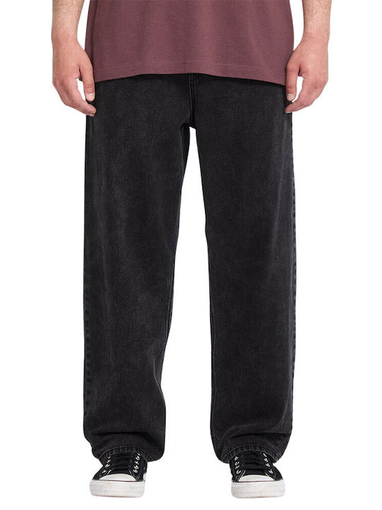 Volcom Men's Jeans Pants with Loose Fit Blackit...