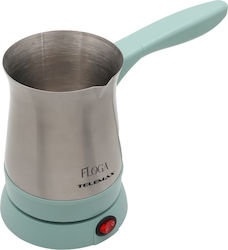 Telemax Electric Greek Coffee Pot 1000W with Capacity 250ml Green