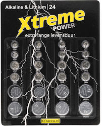 WS Xtreme Power Uhrenbatterien Silber-Oxid 24 Stück WS Xtreme Power Uhrenbatterien Silber-Oxid 24 Stück