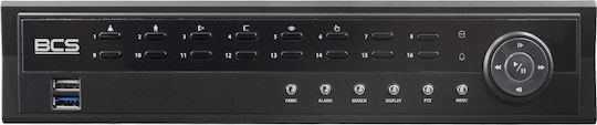 BCS BCS-U-NVR1602-A-4K-8P Înregistrator NVR 16 Canale