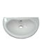 Vitruvit Wall Mounted Wall-Mounted / Vessel Porcelain Bathroom Sink 46x28cm White