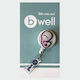 Husă Pentru Card De Nume Bwell Badge Happyscope