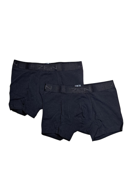 Zen Men's Boxers Black 2 Pack